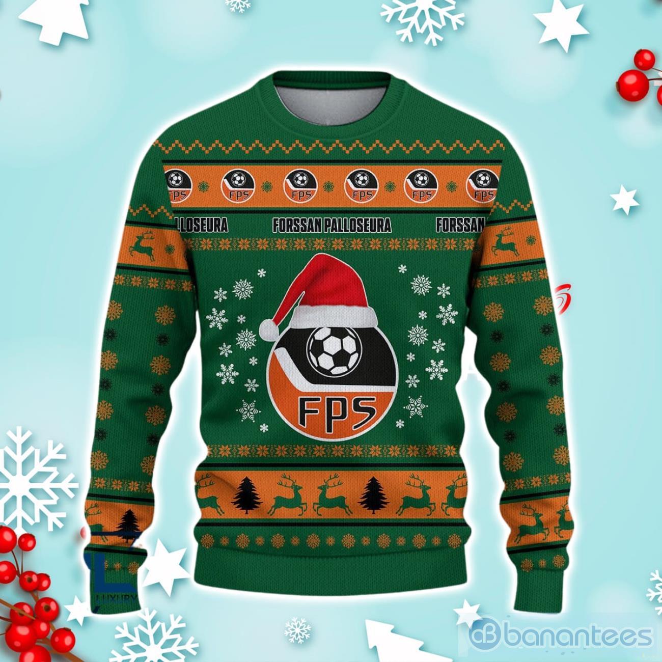 Forssan Palloseura Ugly Christmas Sweater Ideal Gift For Fans