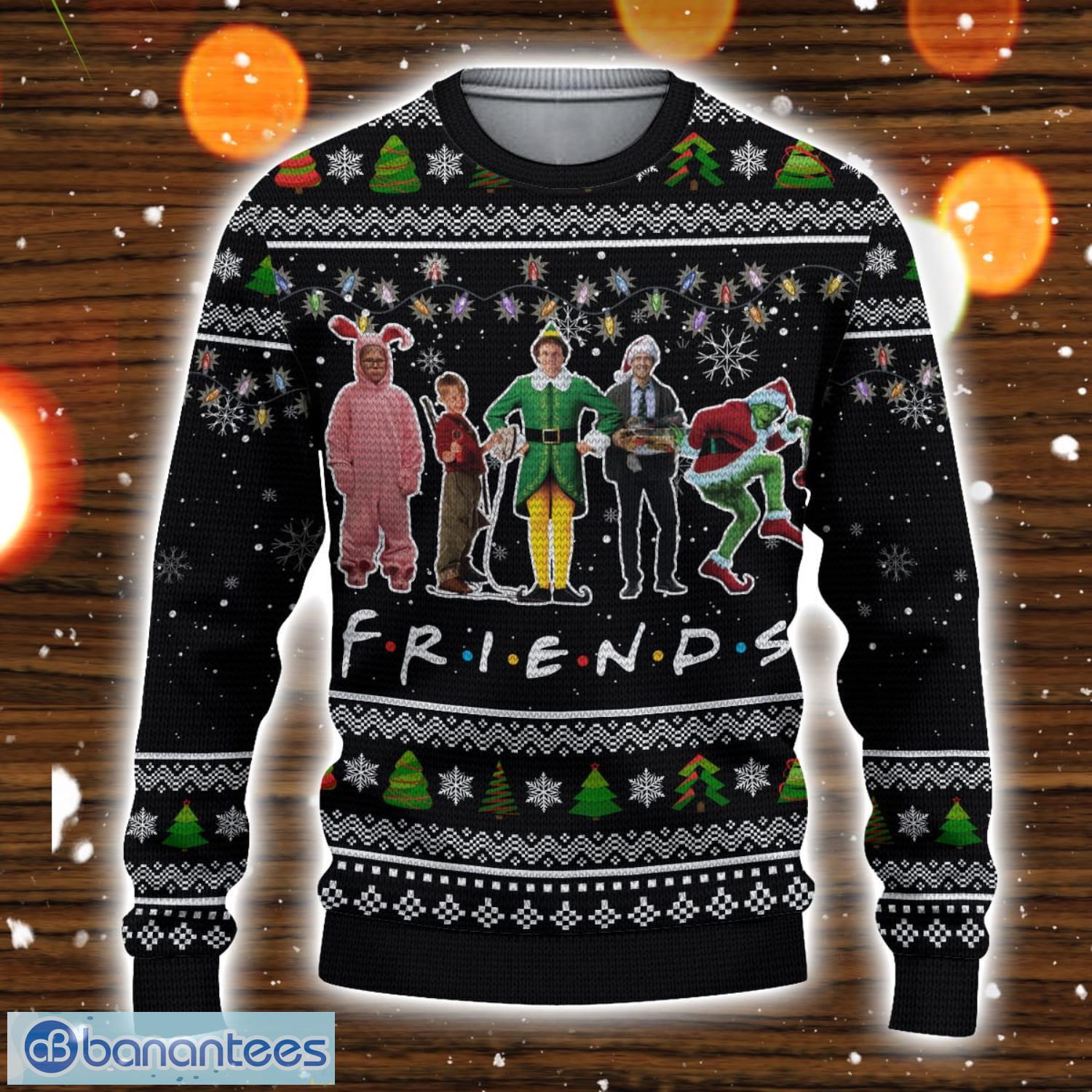 Christmas friends sweatshirt hot sale