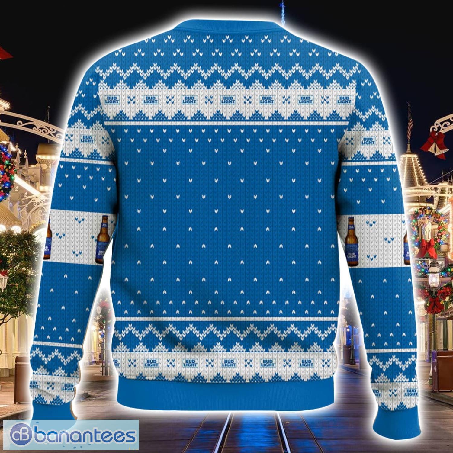 Light blue hot sale christmas sweater