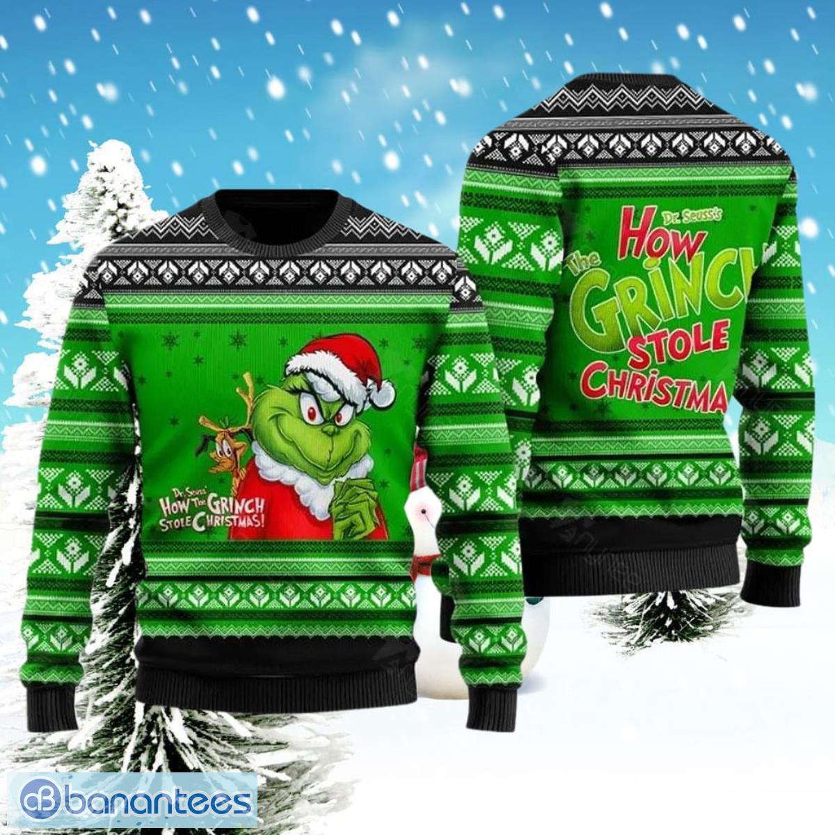 Grinch Ugly Sweater Dr Seuss How The Grinch StoleGift For Men And