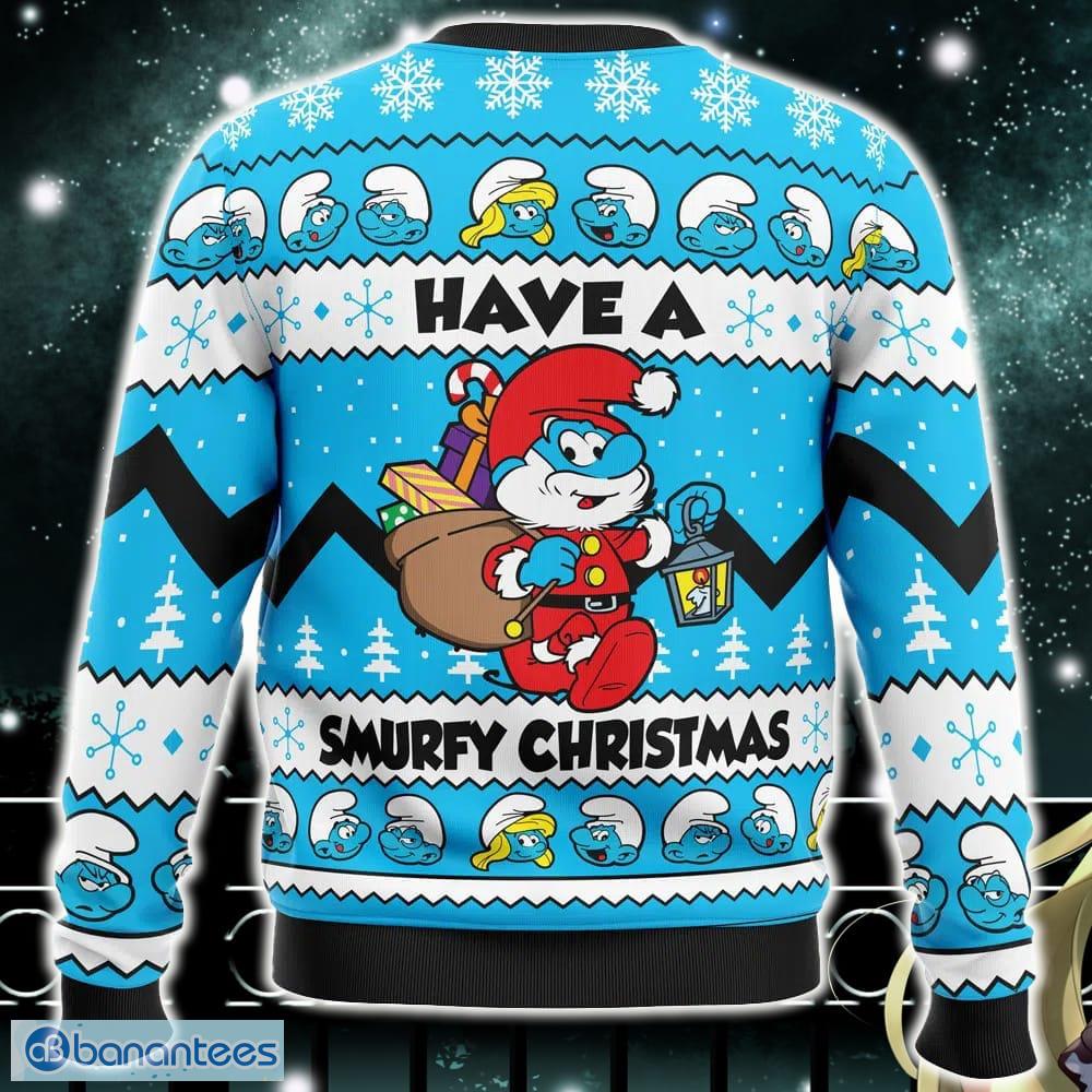 Smurf deals christmas jumper