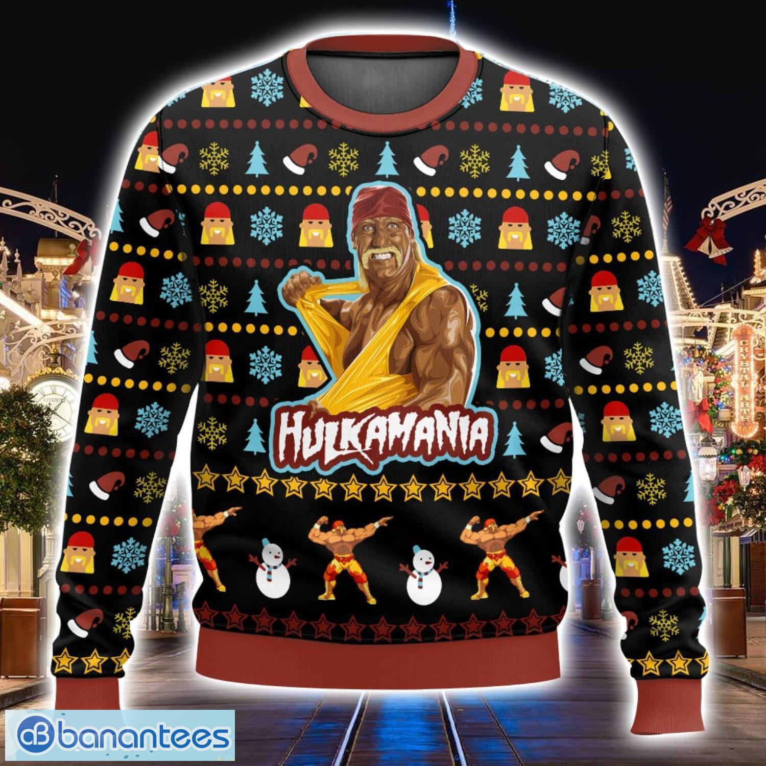 Hulk hogan outlet christmas sweater