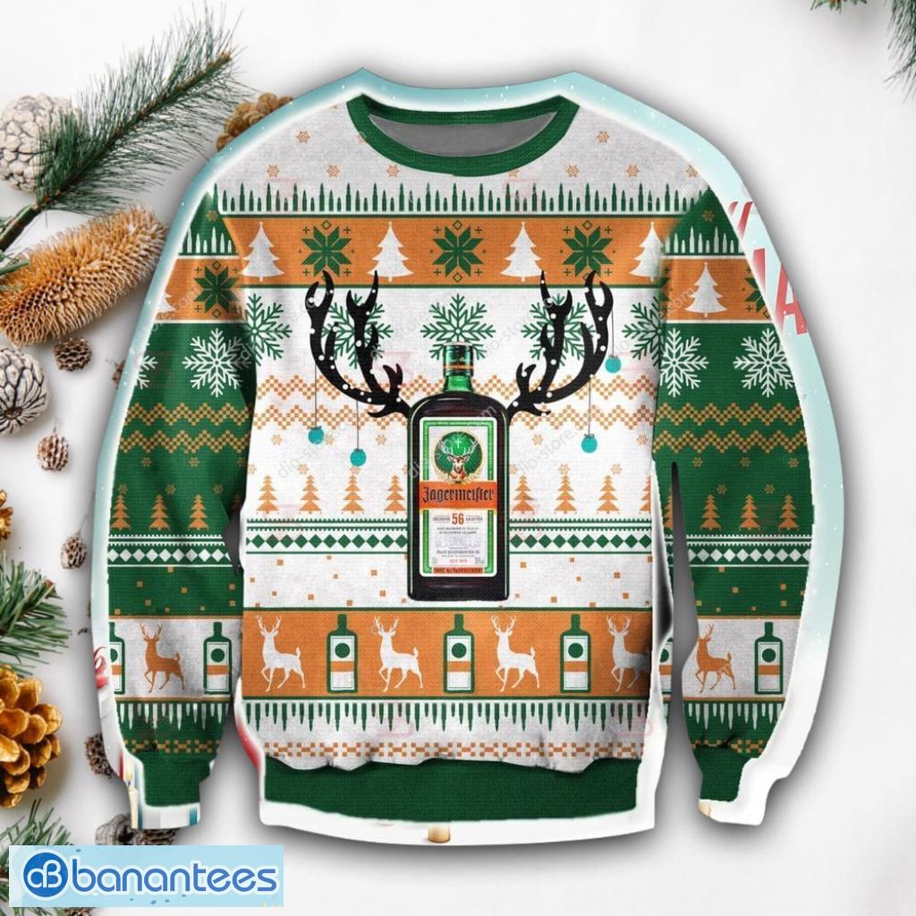 JAGERMEISTER UGLY Premium Premium 3D Ugly Sweater All Over Print Us Size  Best