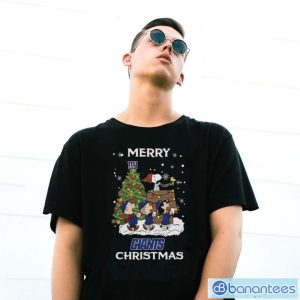 New York Giants Snoopy Family Christmas Shirt - G500 Gildan T-Shirt