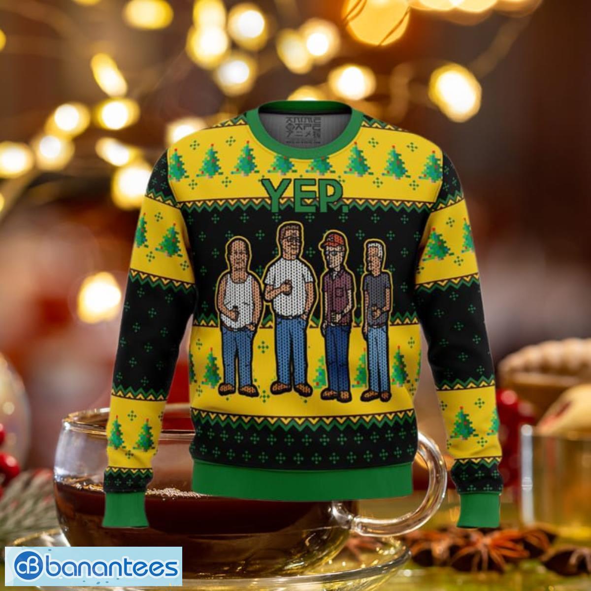 Cute Xmas Ugly Sweater King of the Hill Christmas Sweater Best Gift For Men  And Women
