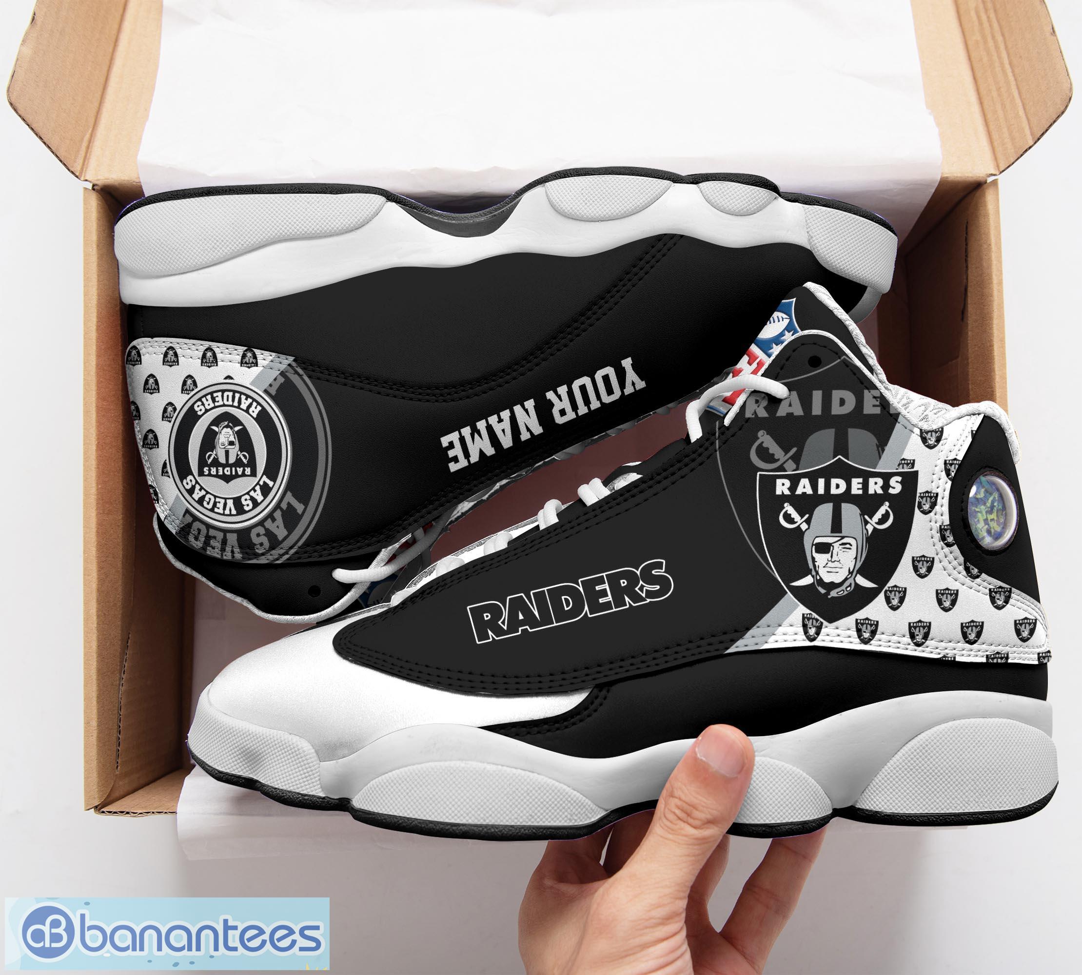 Las Vegas Raiders Personalized Air Jordan 11 Badge Men And Women Gift For  Sports Fans - Banantees