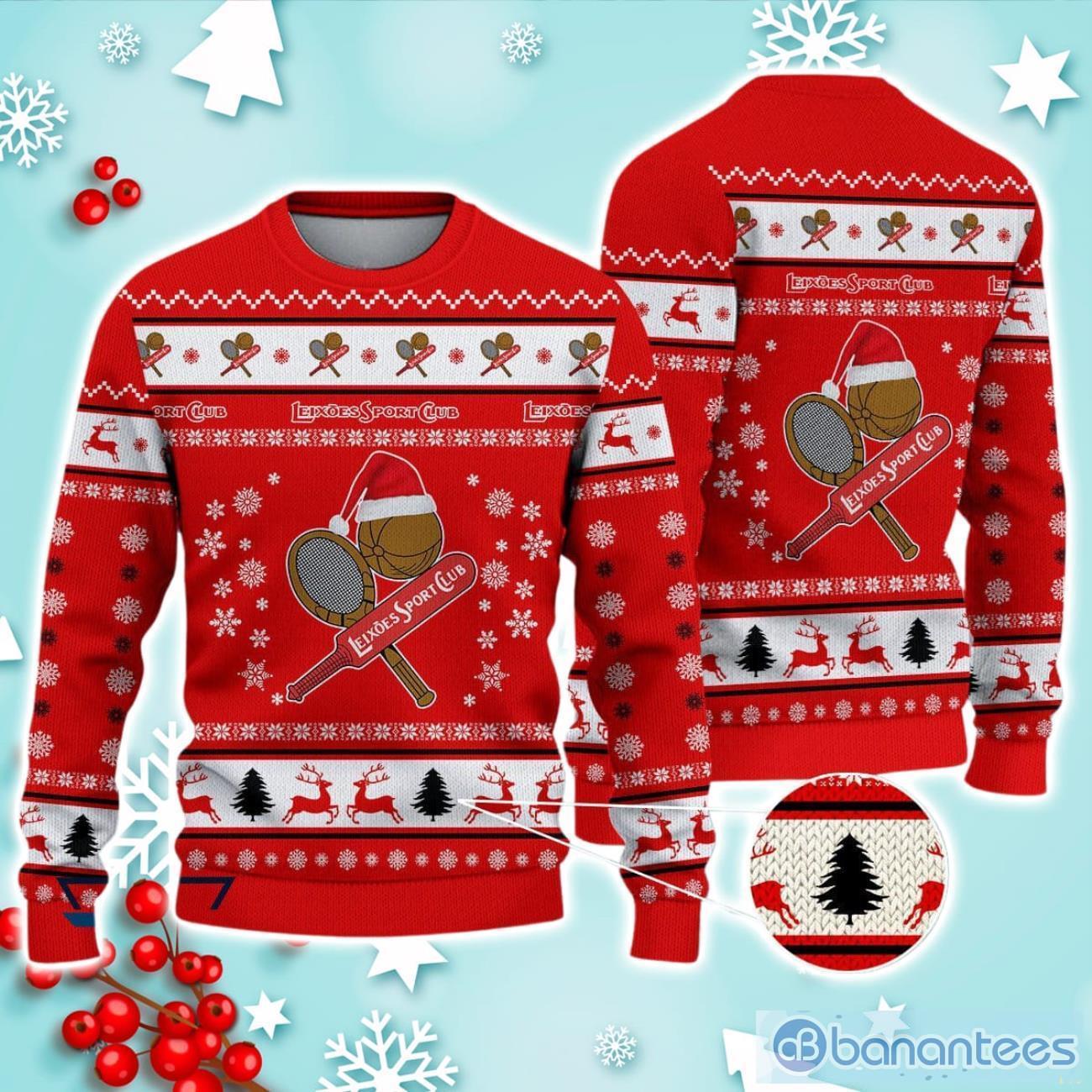 Leixões S.C Ugly Christmas Sweater Ideal Gift For Fans Product Photo 1