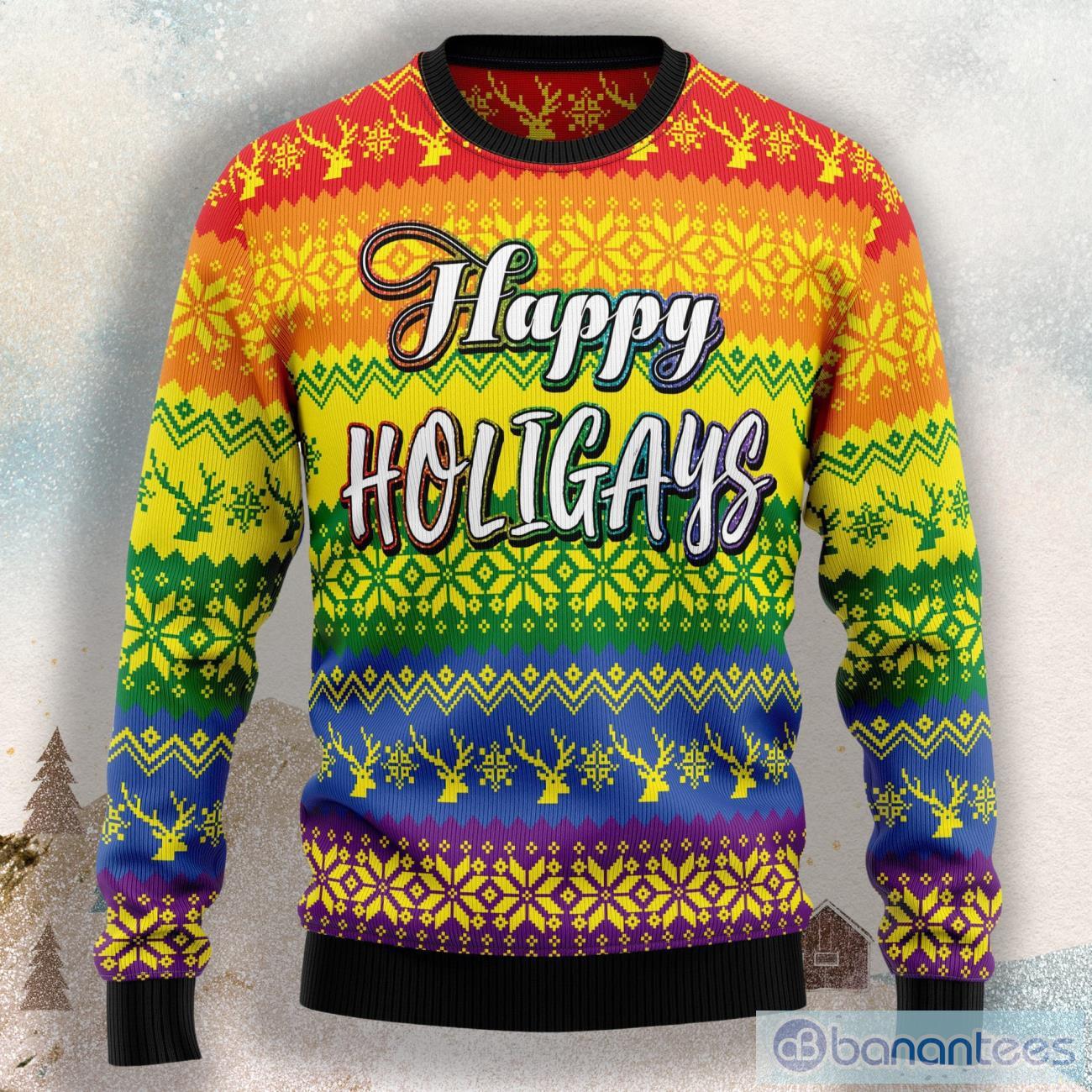 Happy holigays outlet sweater