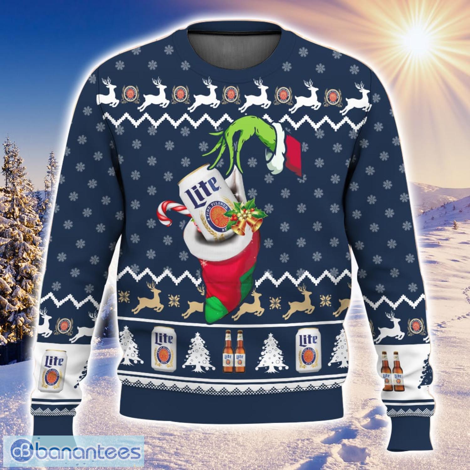 Lite beer christmas clearance sweater