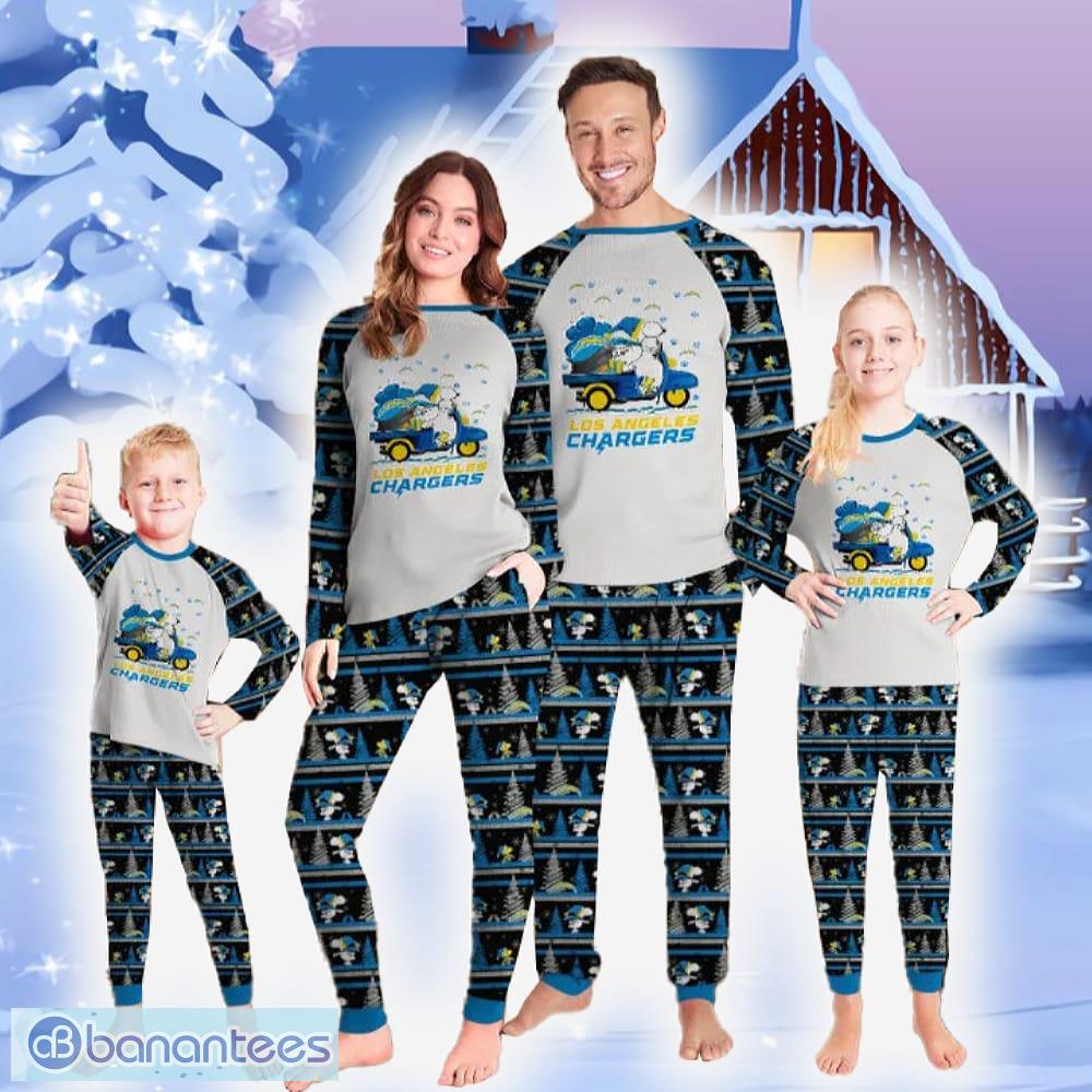 Los Angeles Chargers Christmas Limited Edition Kid & Adult Pajamas Set For Men And Women - Los Angeles Chargers Christmas Limited Edition Kid & Adult Pajamas Set For Men And Women