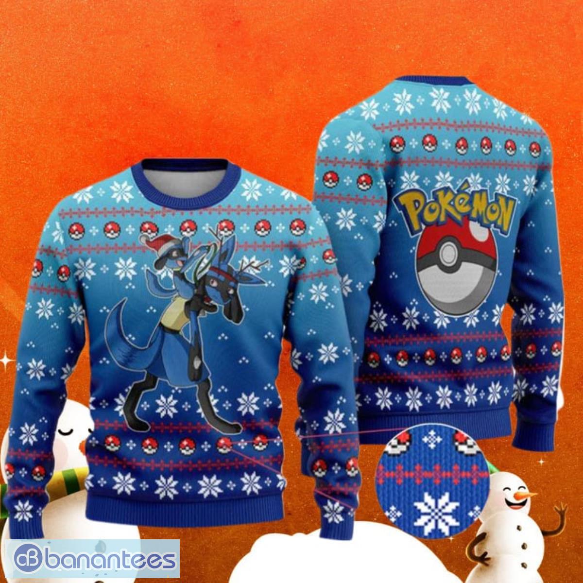 Pokemon hotsell christmas sweaters