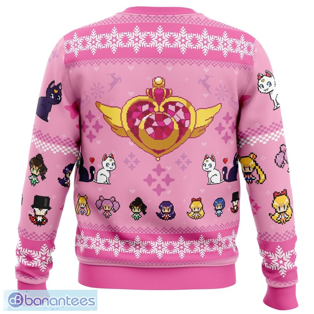 Merry Senshi Sailor Moon Sweater Xmas Funny All Over Print Gift