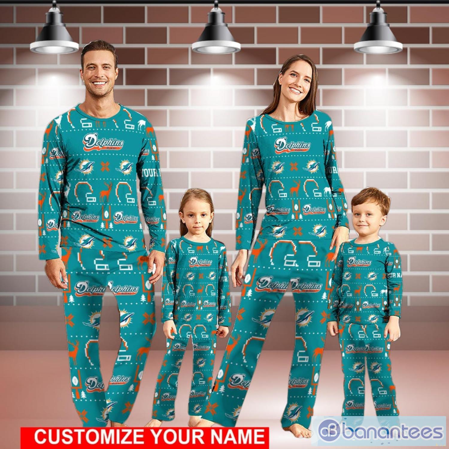 Miami dolphins christmas discount pajamas