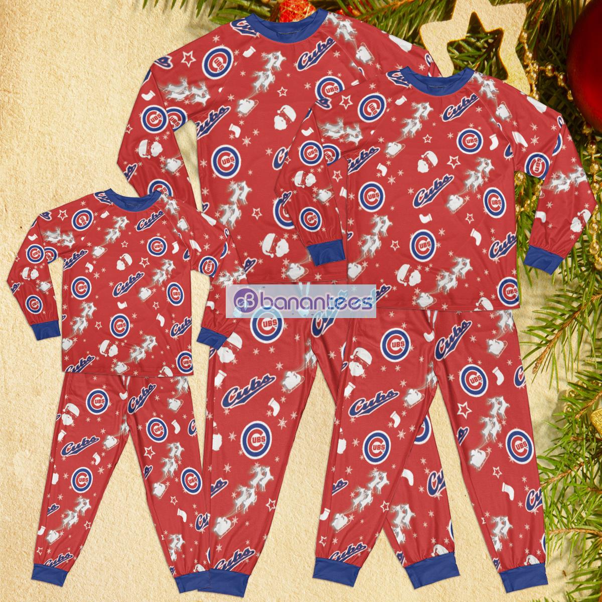 Cubs christmas online pajamas