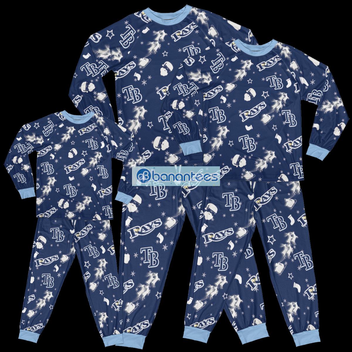 MLB Tampa Bay Rays Set Pajamas 3D For Men And Women Gift Familys