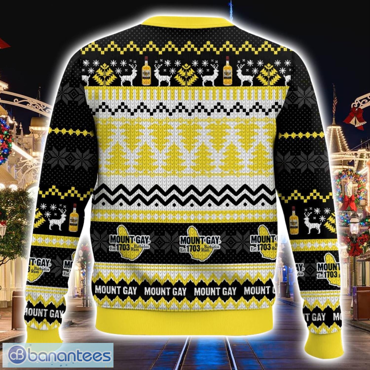 Mount Gay Rum Ugly Christmas Sweater 2023 Christmas Gift 3D