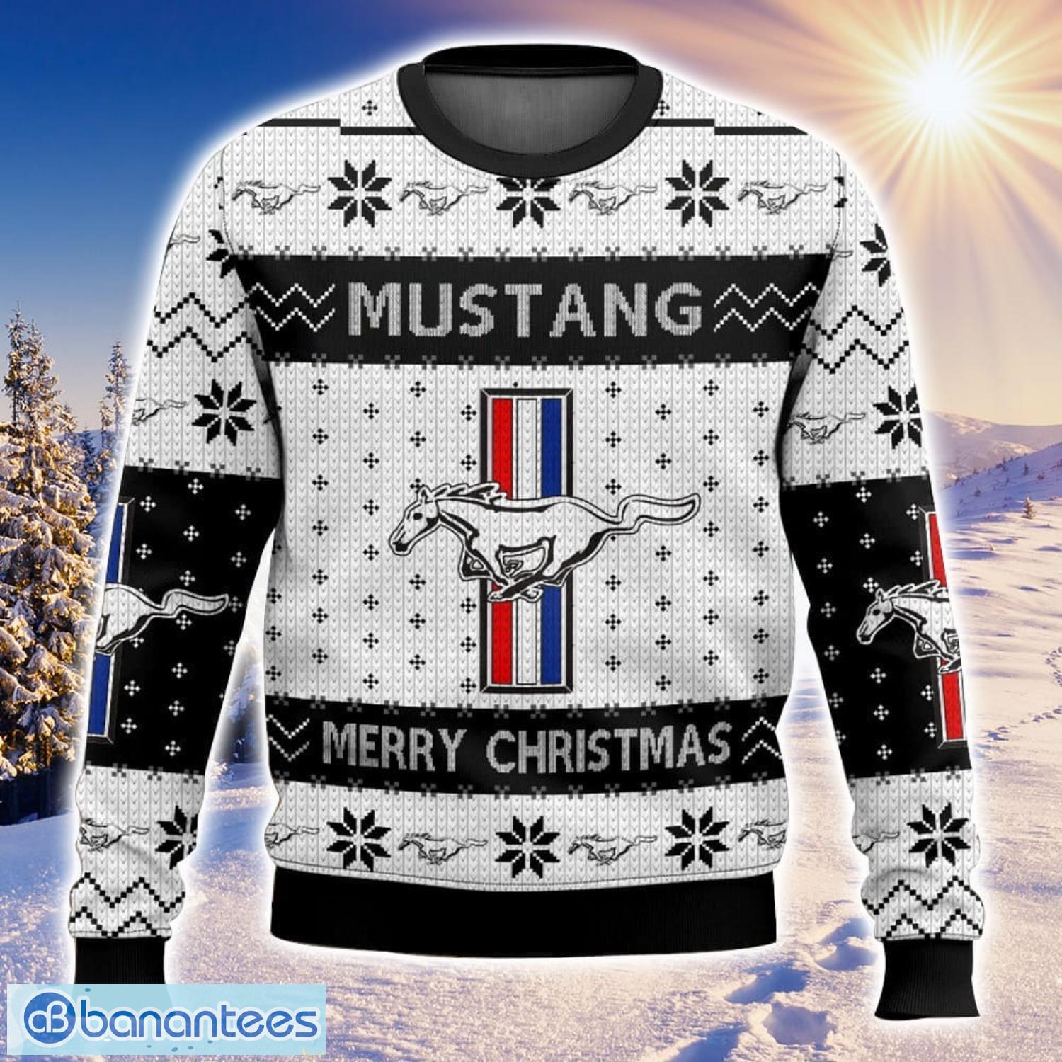 Ford mustang clearance christmas sweater