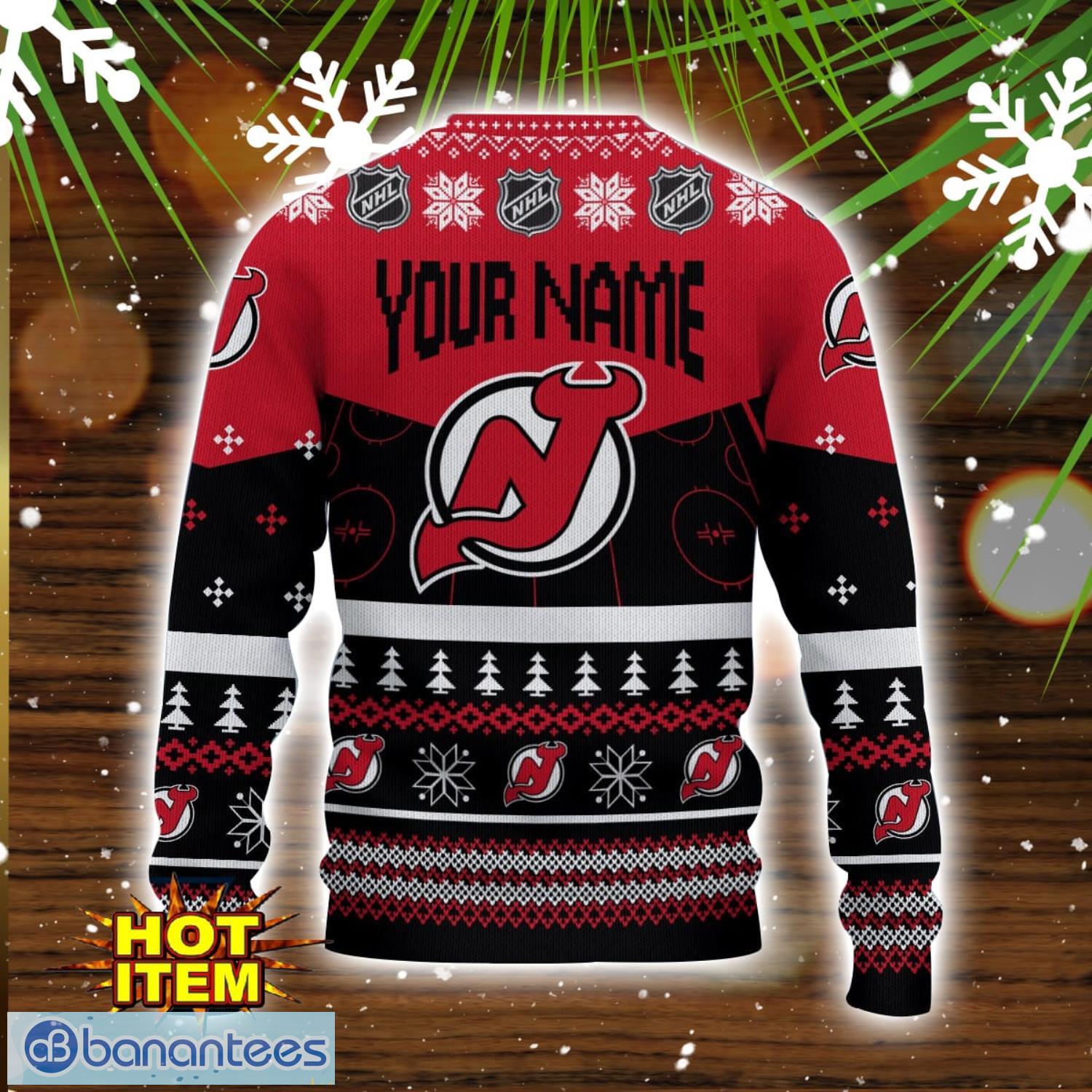 Nj devils hot sale christmas sweater