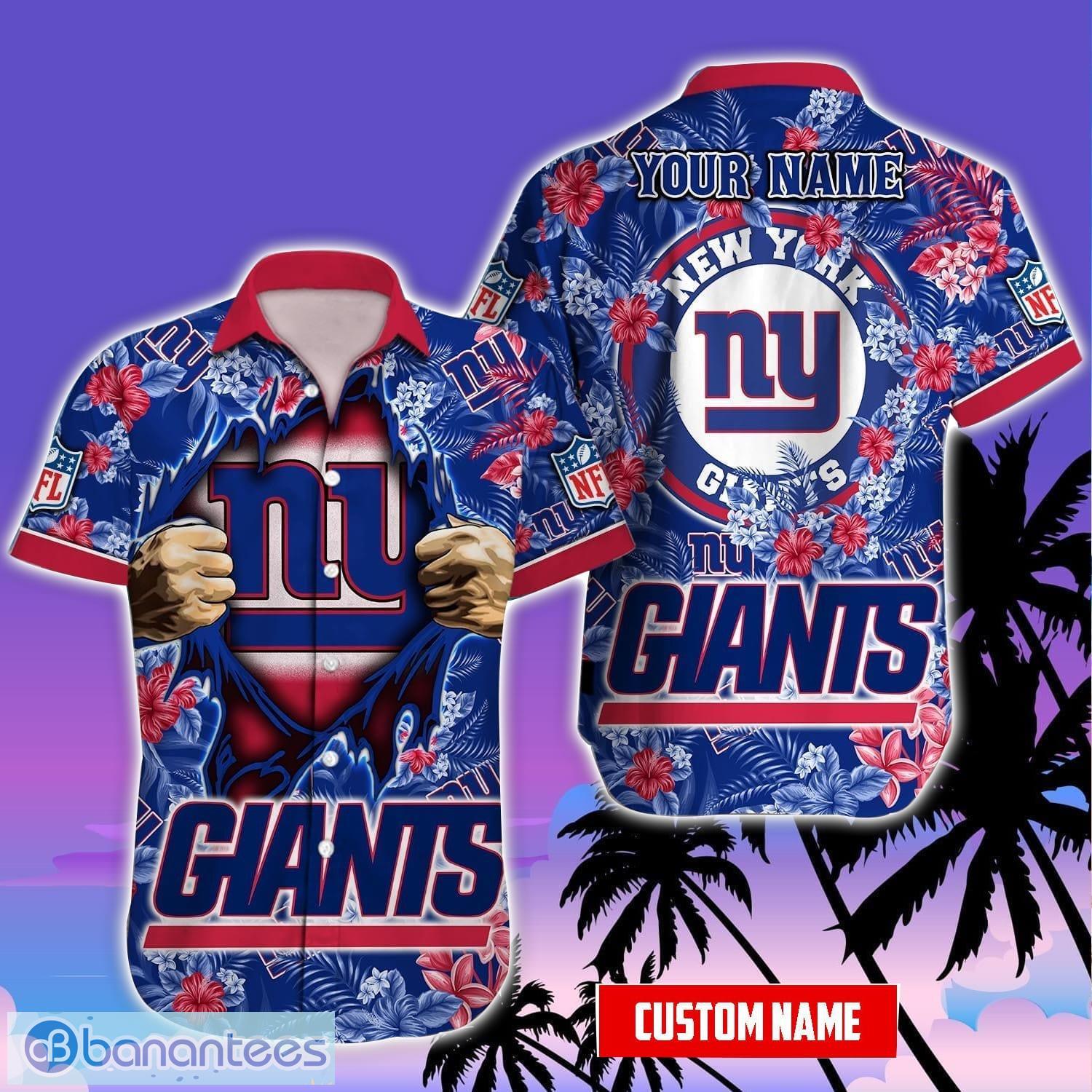 New York Giants Louis Vuitton LV NFL Custom Hawaiian Shirt - Tagotee