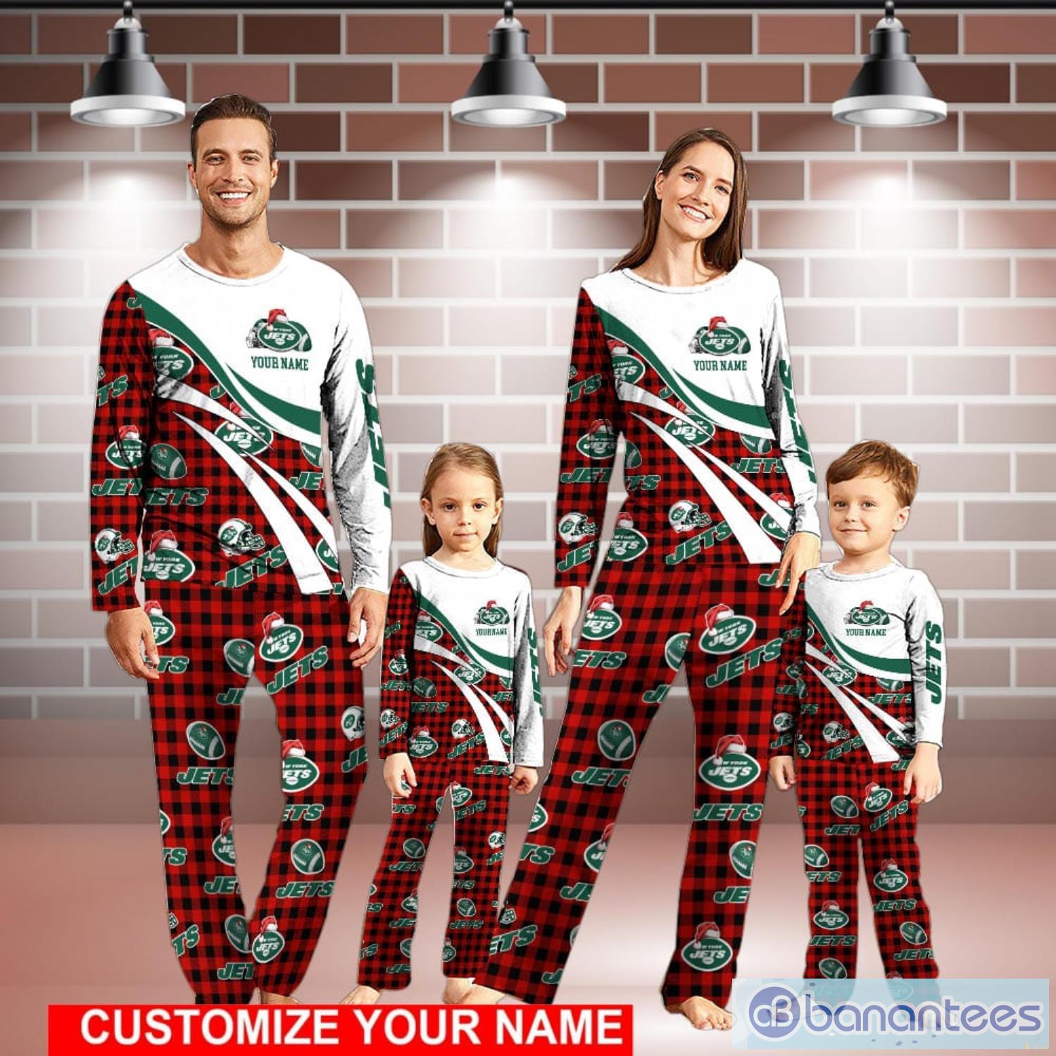 Personalized Buffalo Plaid Christmas Pajamas