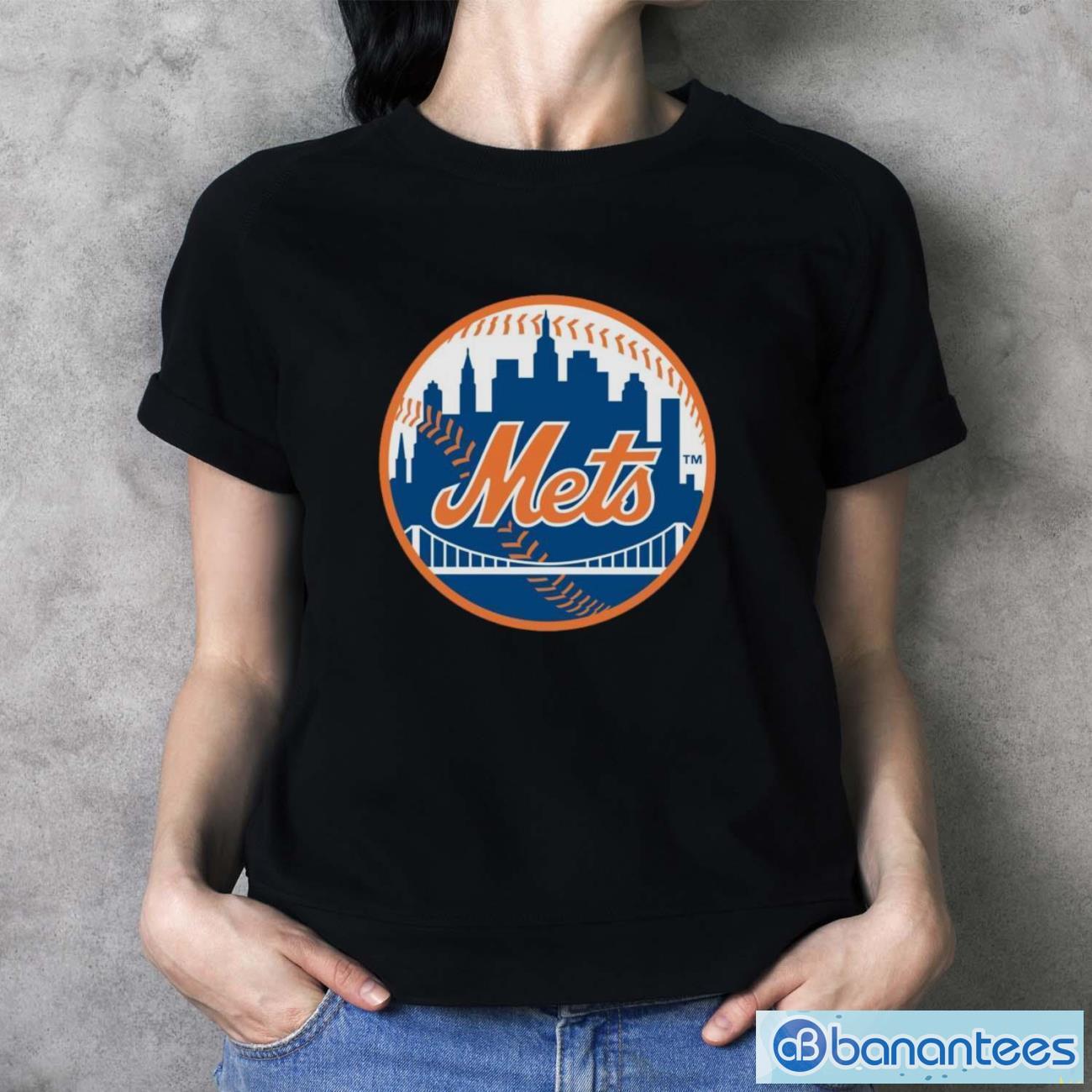 new york mets baseball team logo shirt 3 image New York Mets Baseball Team Logo Shirt - Ladies T-Shirt