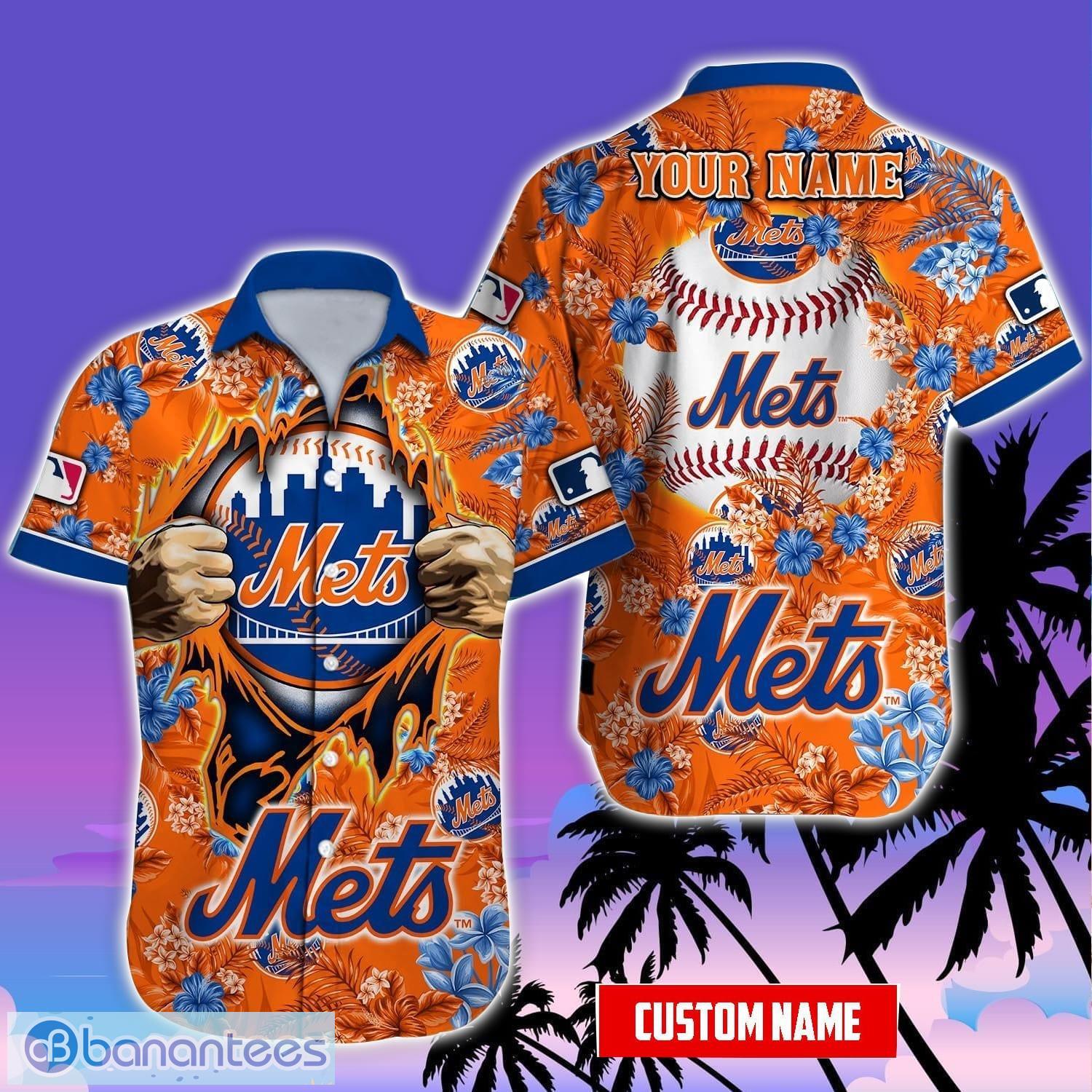 Custom sales mets shirt