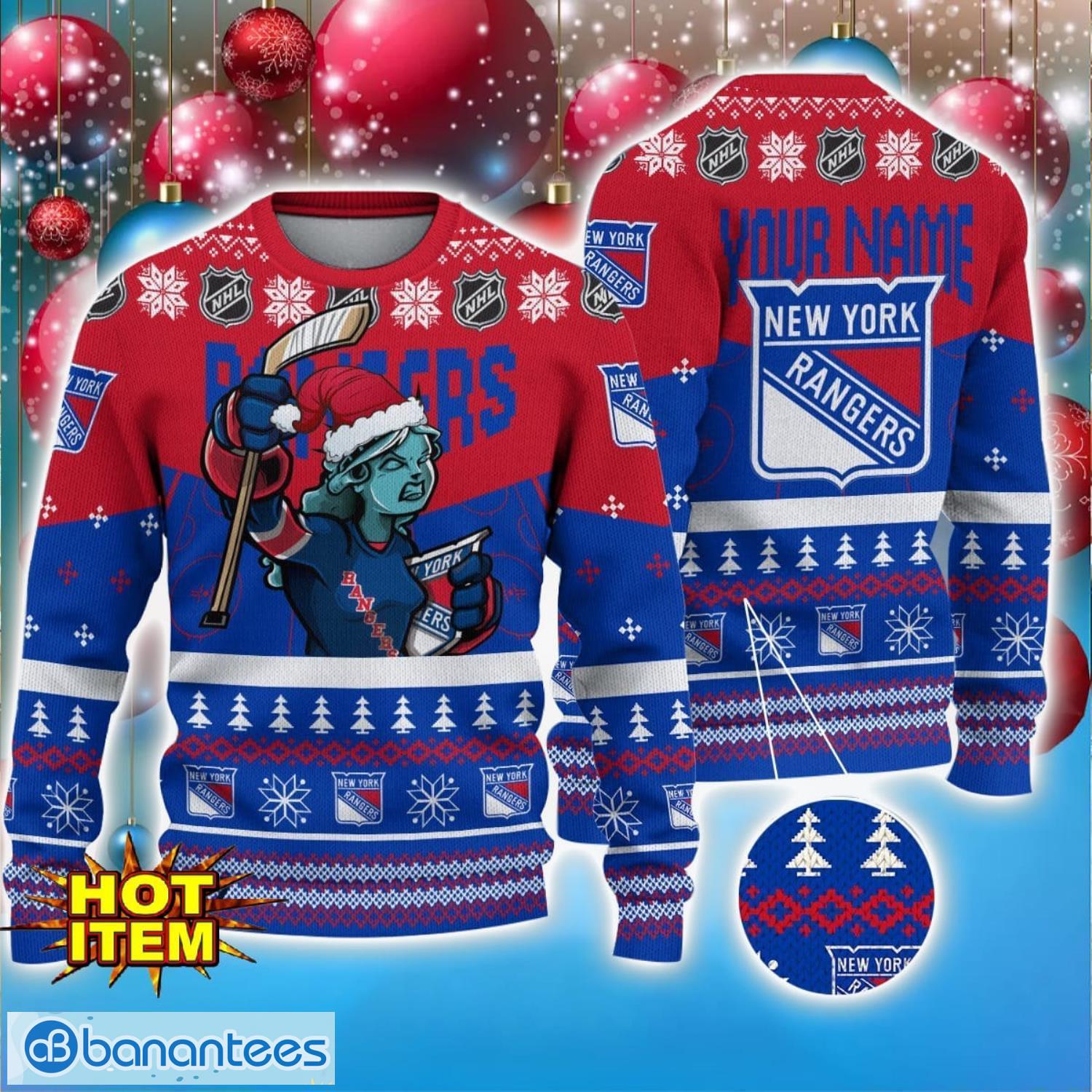 Ny rangers sale christmas sweater