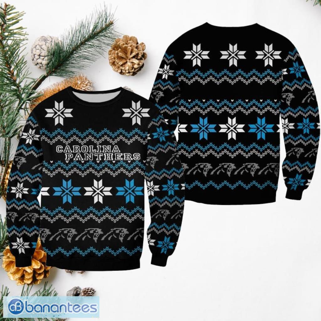 Nfl Carolina Panthers V2 Ugly Sweater Christmas For Fans Product Photo 1