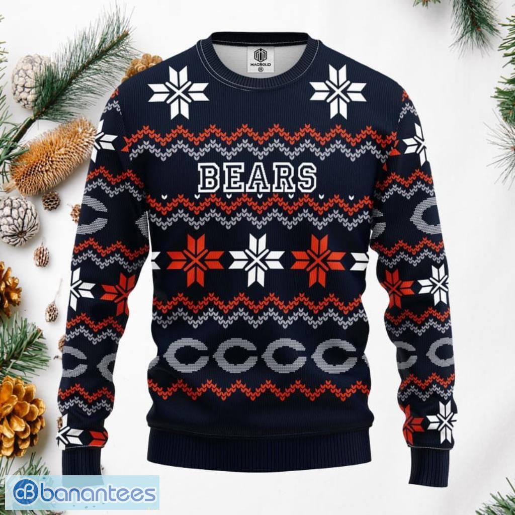 Nfl Chicago Bear V2 Ugly Sweater Christmas For Fans Product Photo 1