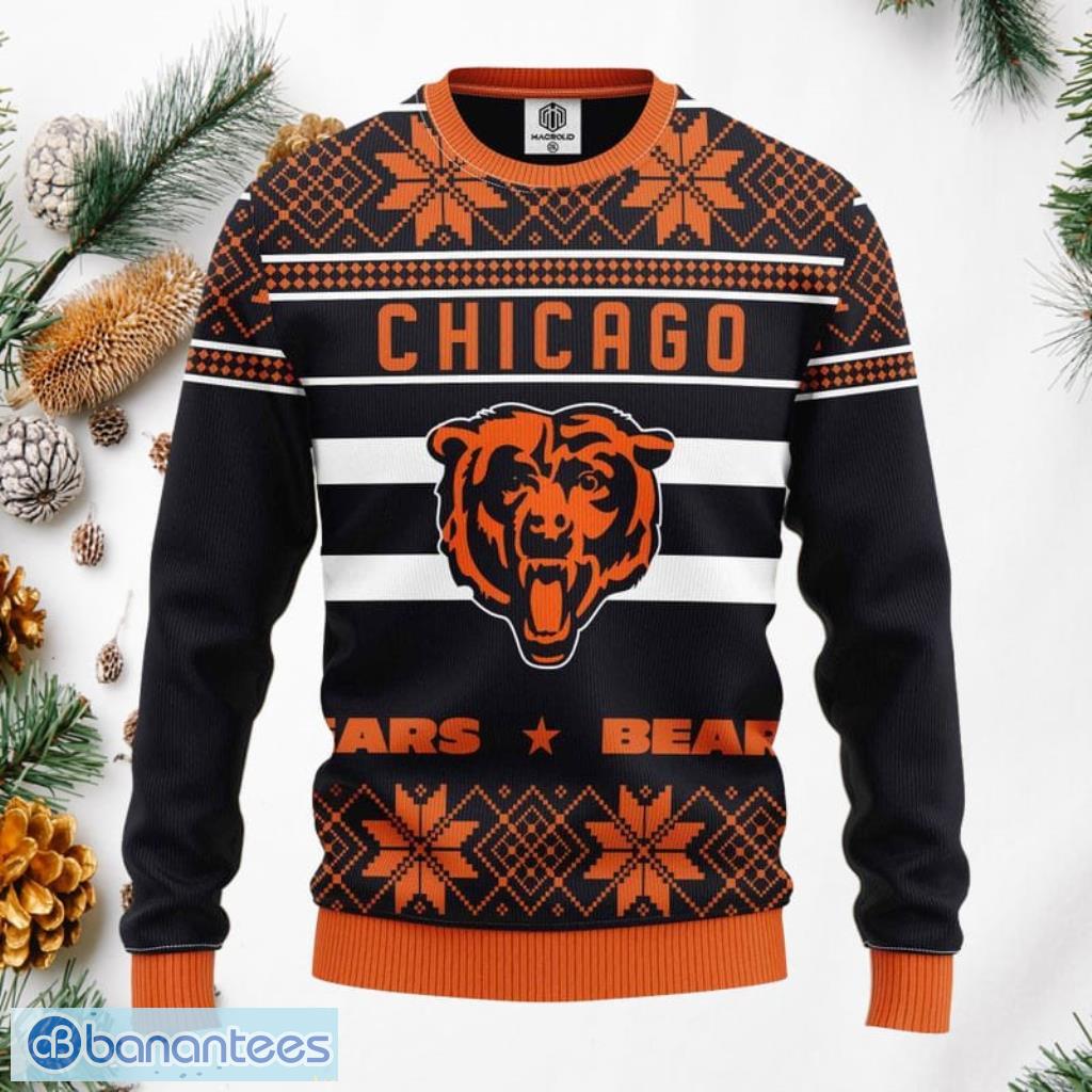 Nfl Chicago Bears Ugly Sweater Christmas For Fans Product Photo 1