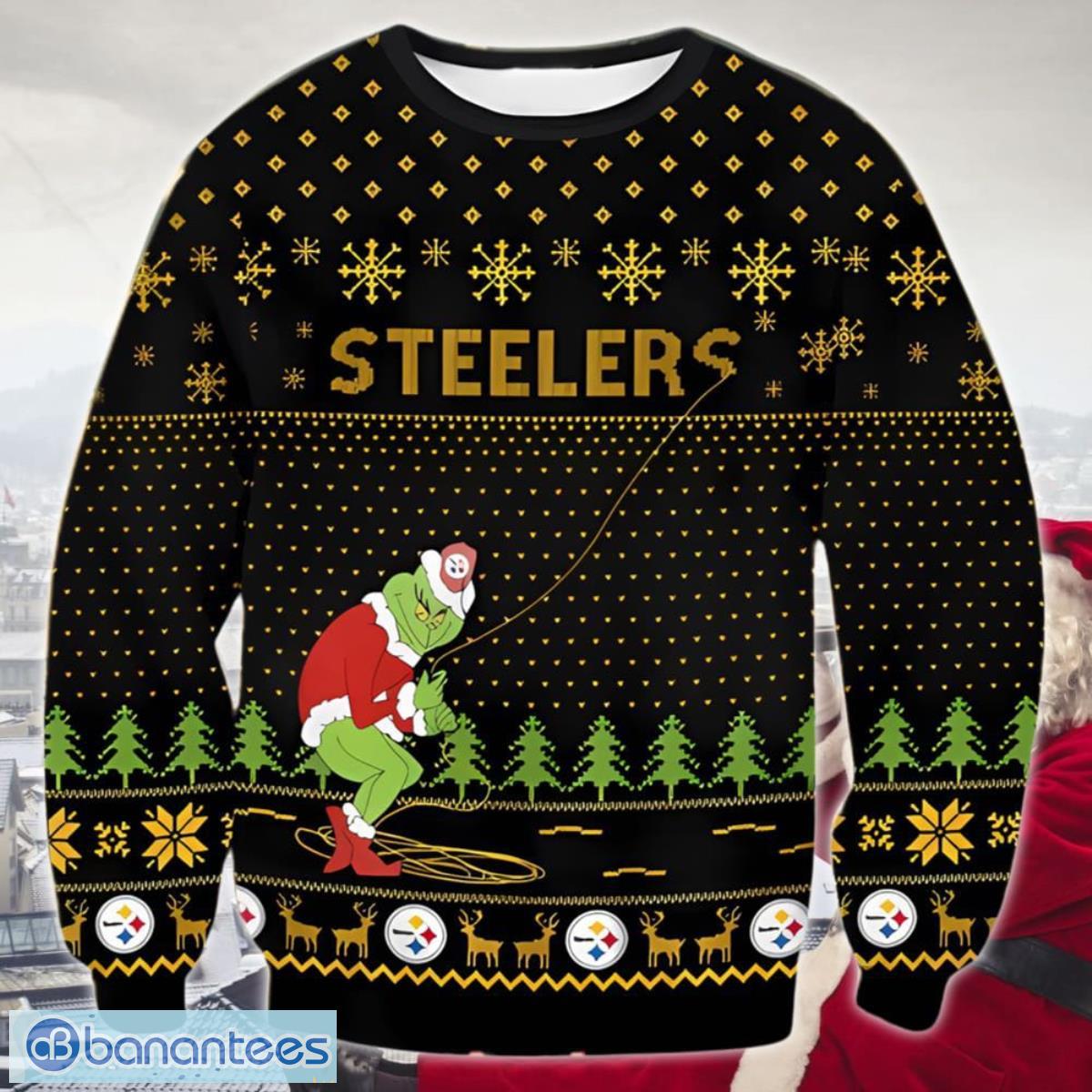 Ugly steelers 2025 christmas sweater