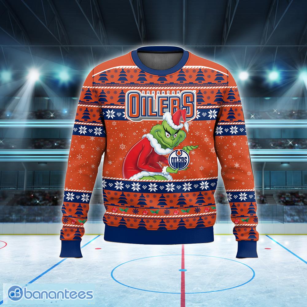 Oilers 2024 christmas sweater