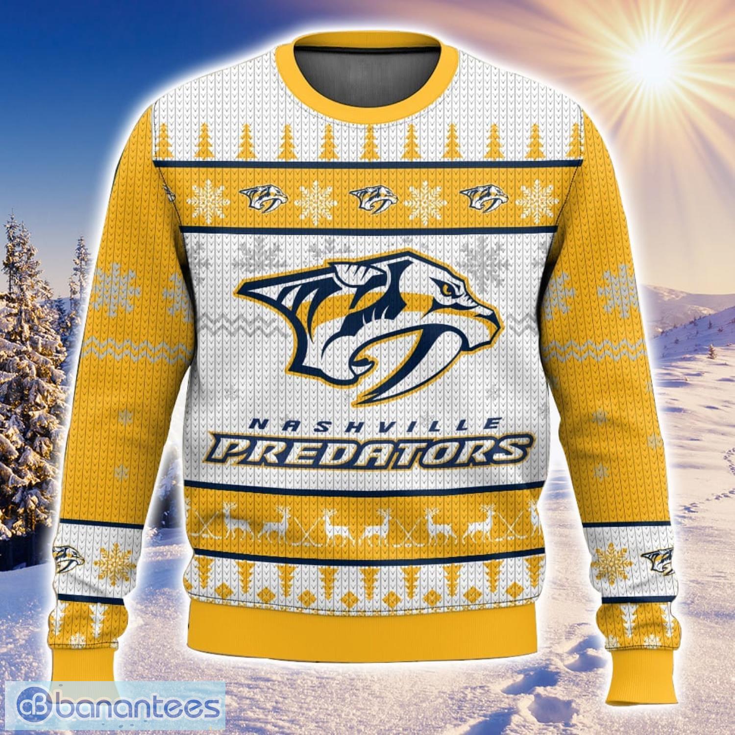 Nashville predators store christmas sweater