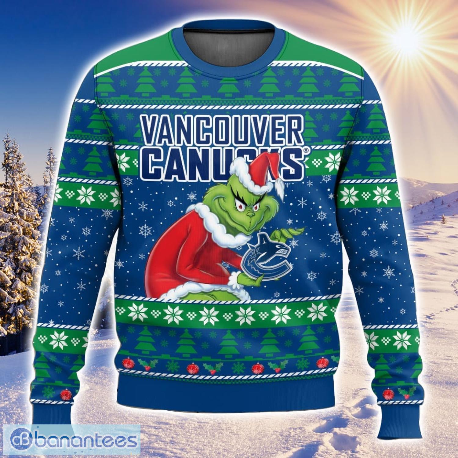 Canucks 2025 ugly sweater