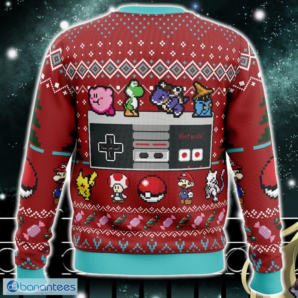 Nintendo ugly christmas on sale sweater