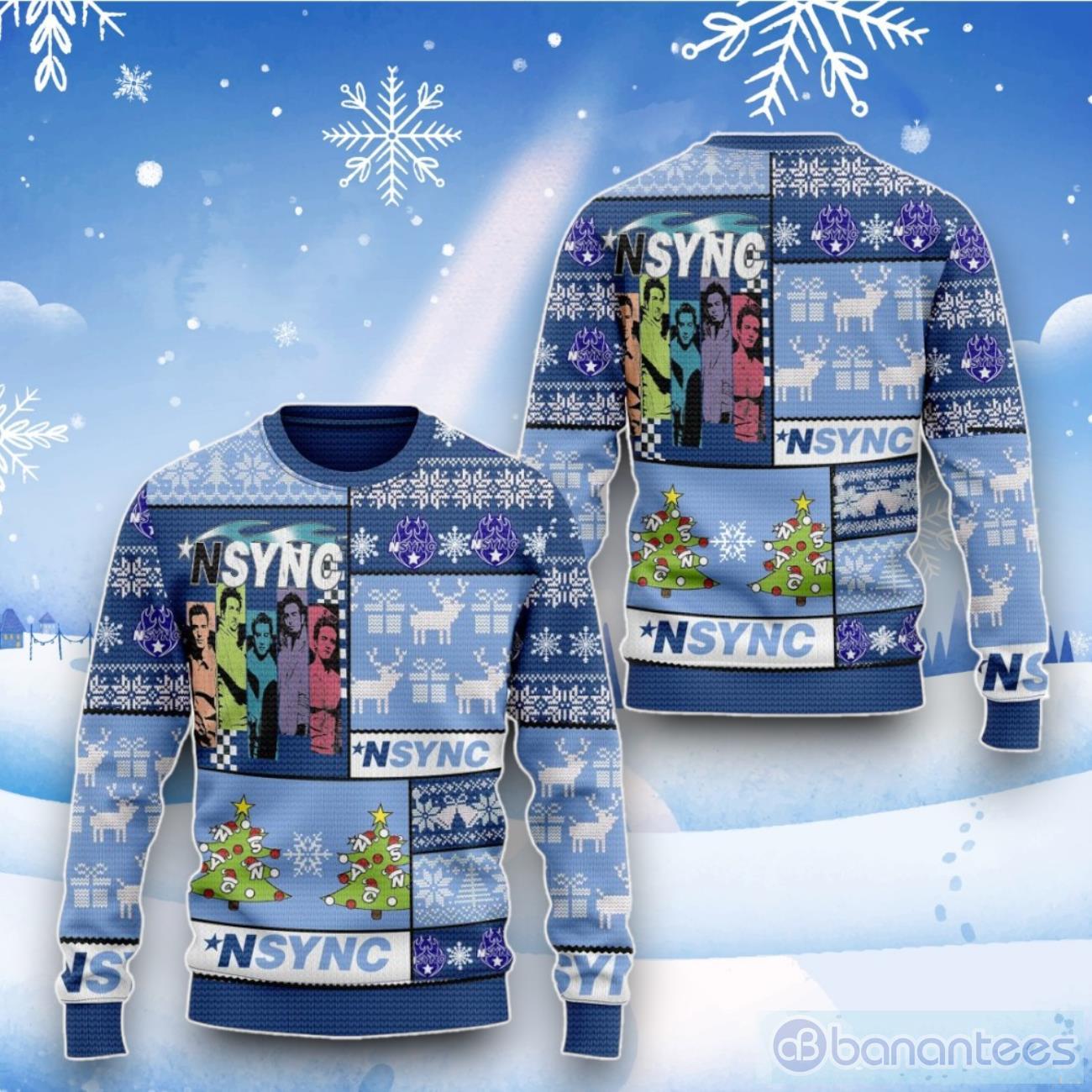 Nsync best sale christmas sweatshirt