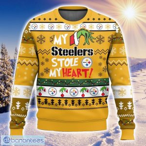 Steelers light up top christmas sweater