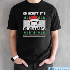 Oh Schitt It’s Christmas David Rose Christmas Shirt - Black Unisex T-Shirt