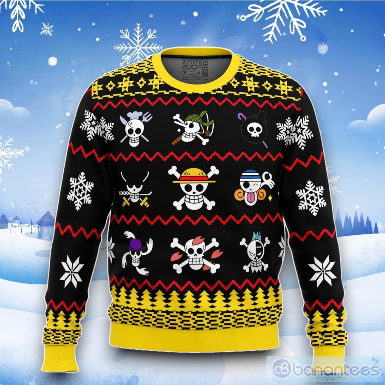 Christmas Sanji One Piece Xmas Men And Women Christmas Gift 3D Ugly  Christmas Sweater - Banantees