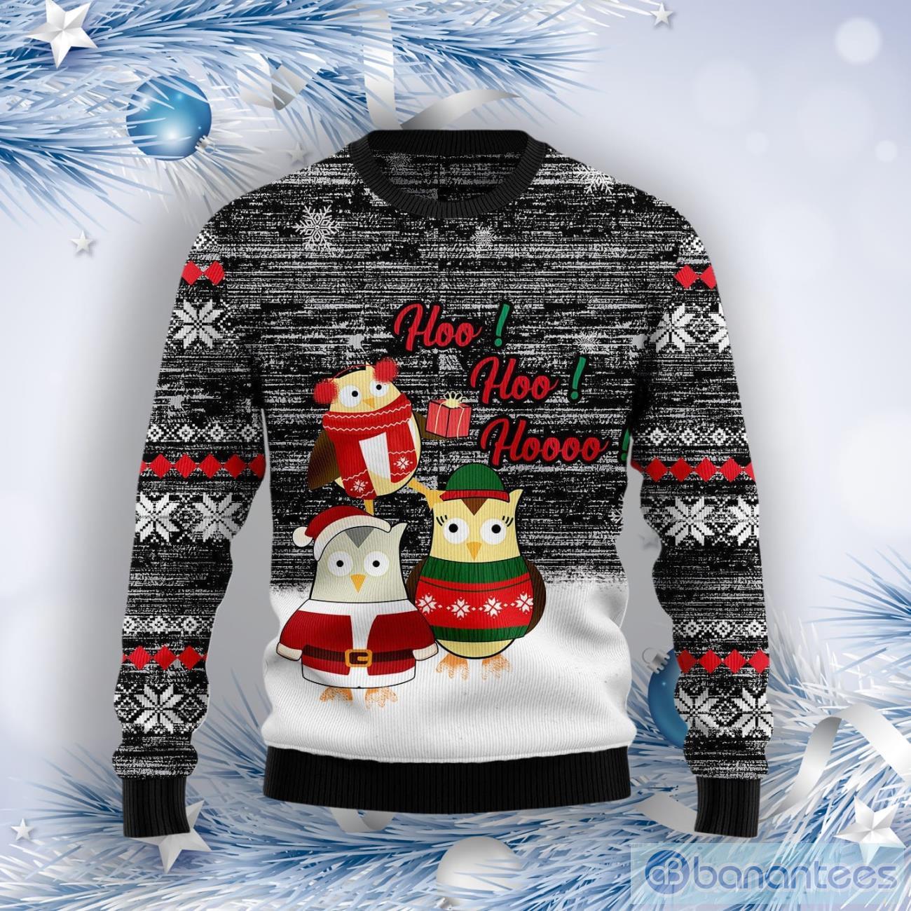 Owl ugly hotsell christmas sweater