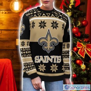 Saints christmas hotsell sweater with lights