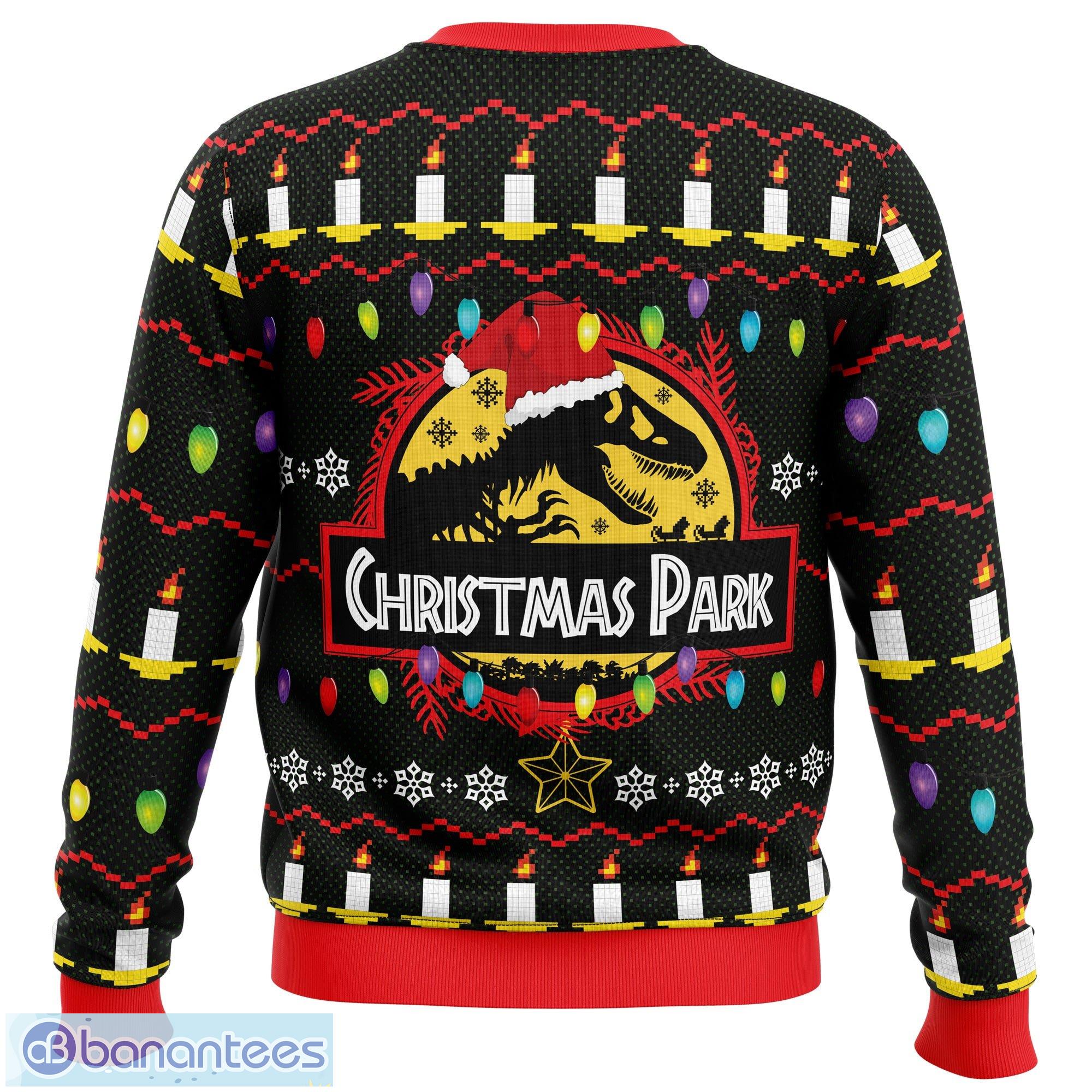 Park Jurassic Park Sweater Xmas Funny All Over Print Gift For Fans