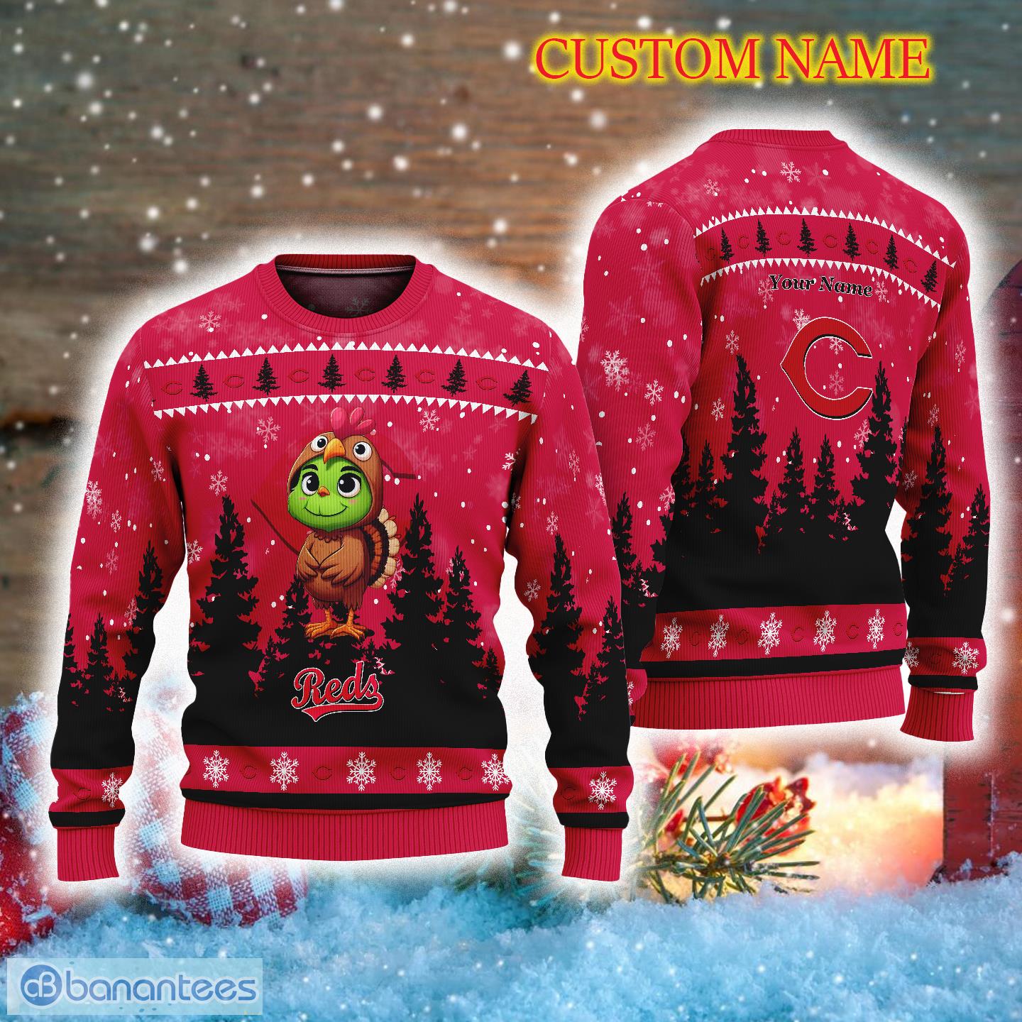 Grinch baby cheap sweater