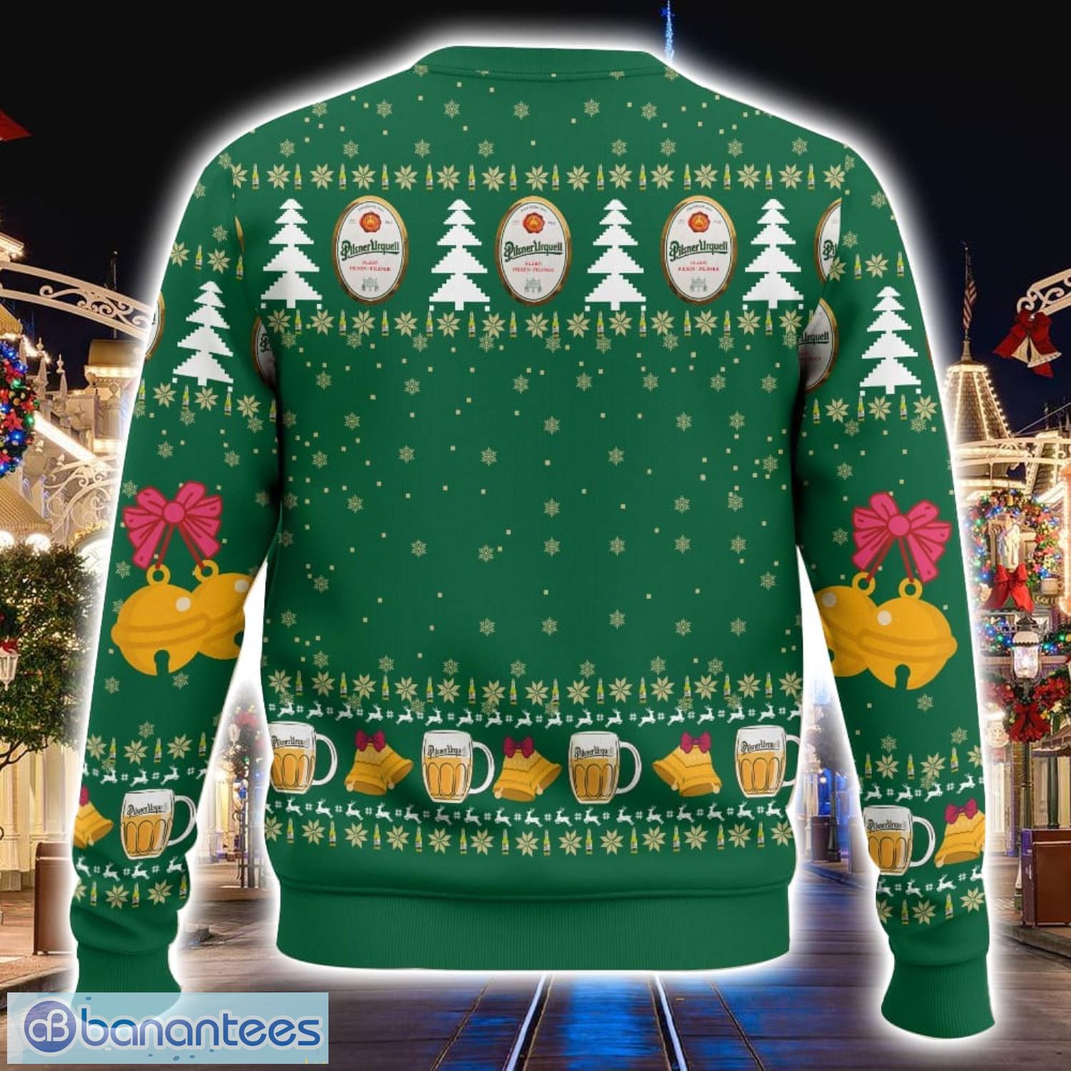 pilsner urquell 3d sweater christmas gift ugly christmas sweater 1 image Pilsner Urquell 3D Sweater Christmas Gift Ugly Christmas Sweater Product Photo 2