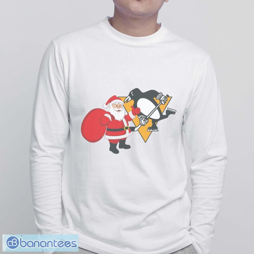 Pittsburgh penguins sales santa shirt