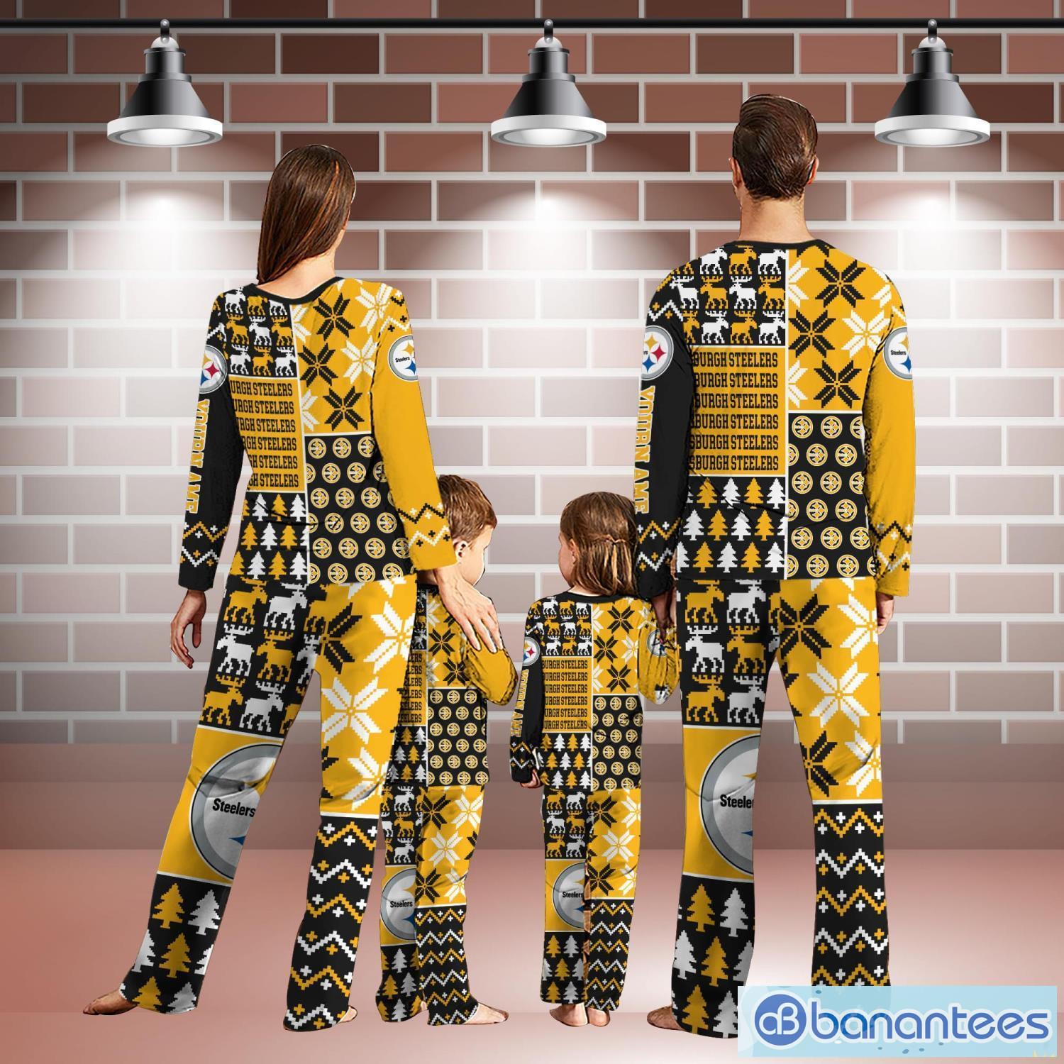 Steelers pajamas best sale for family