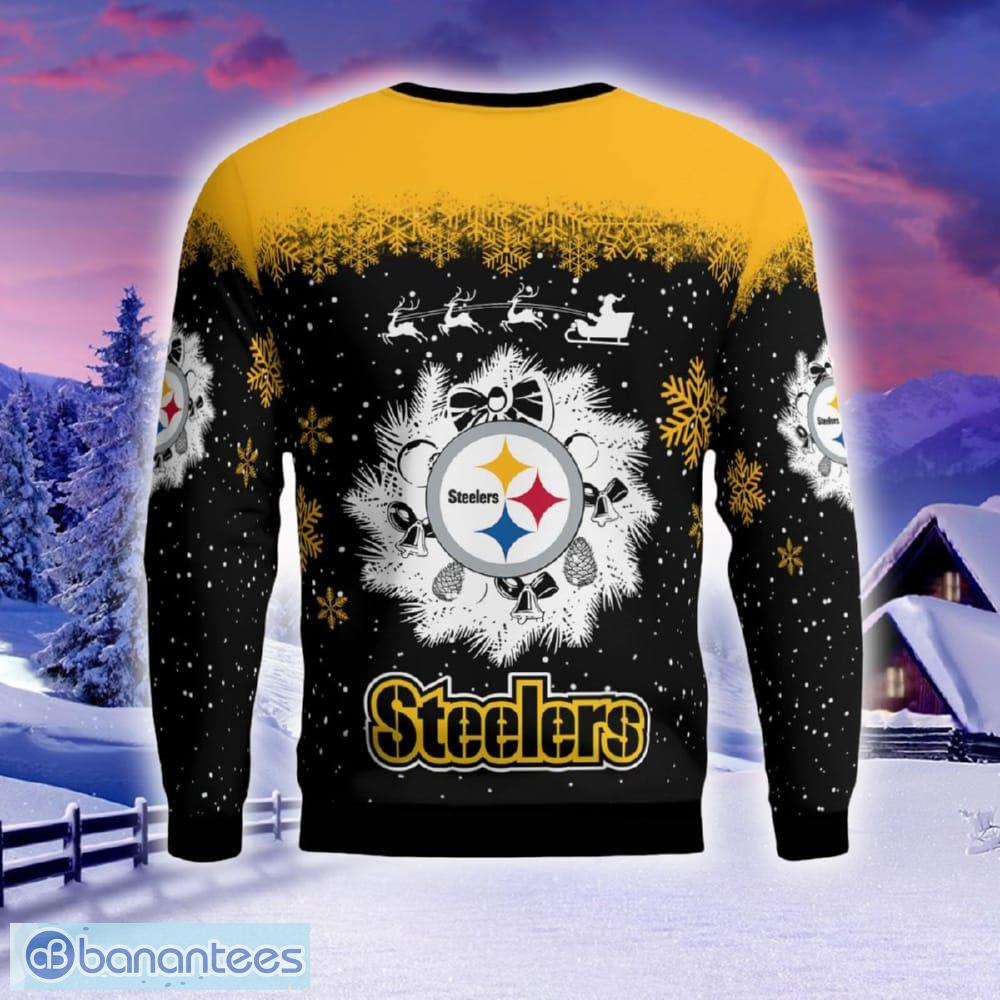 Steelers light clearance up christmas sweater