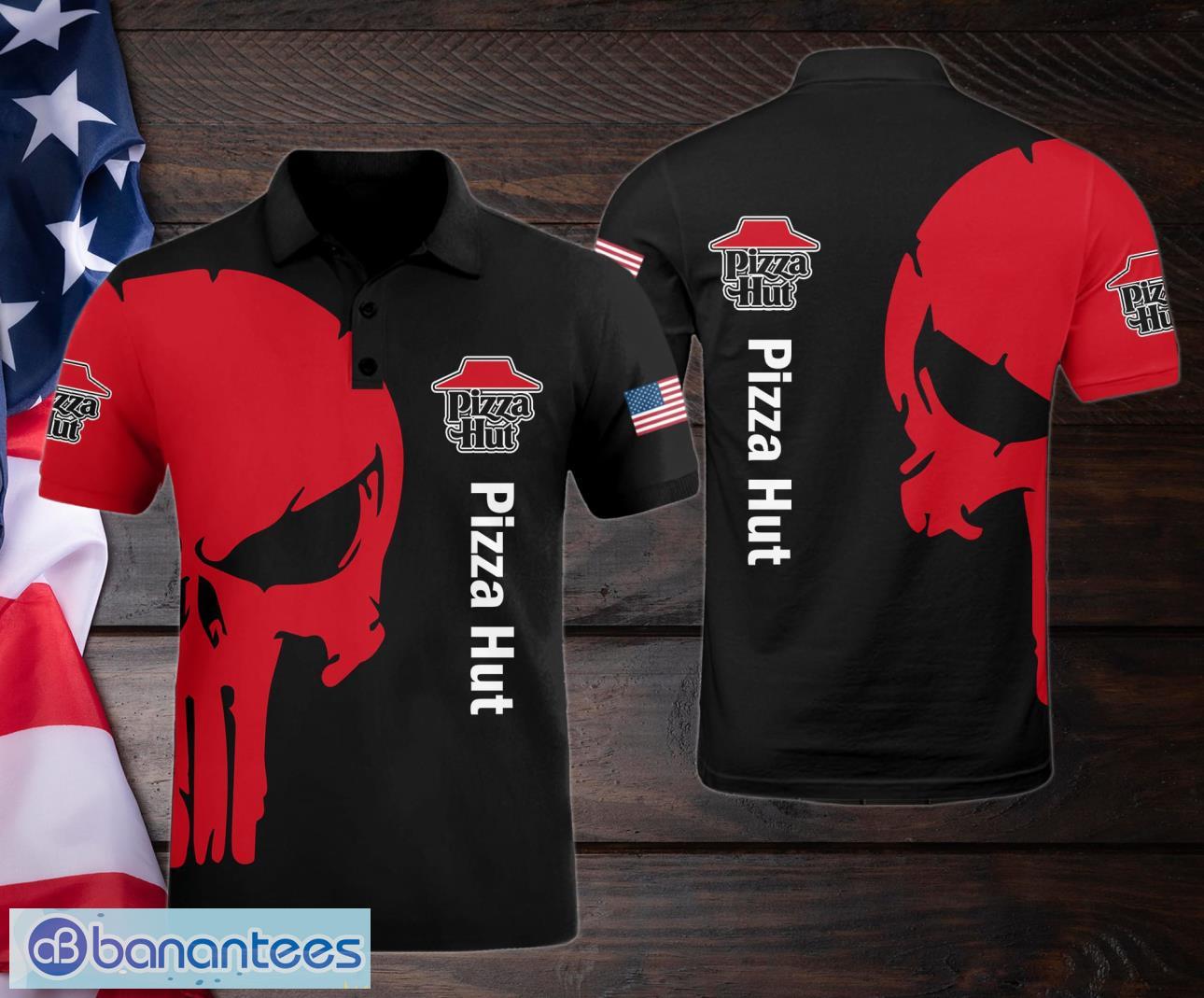 pizza hut polo shirt new design for men women image Pizza Hut Polo Shirt New Design For Men Women Product Photo 1