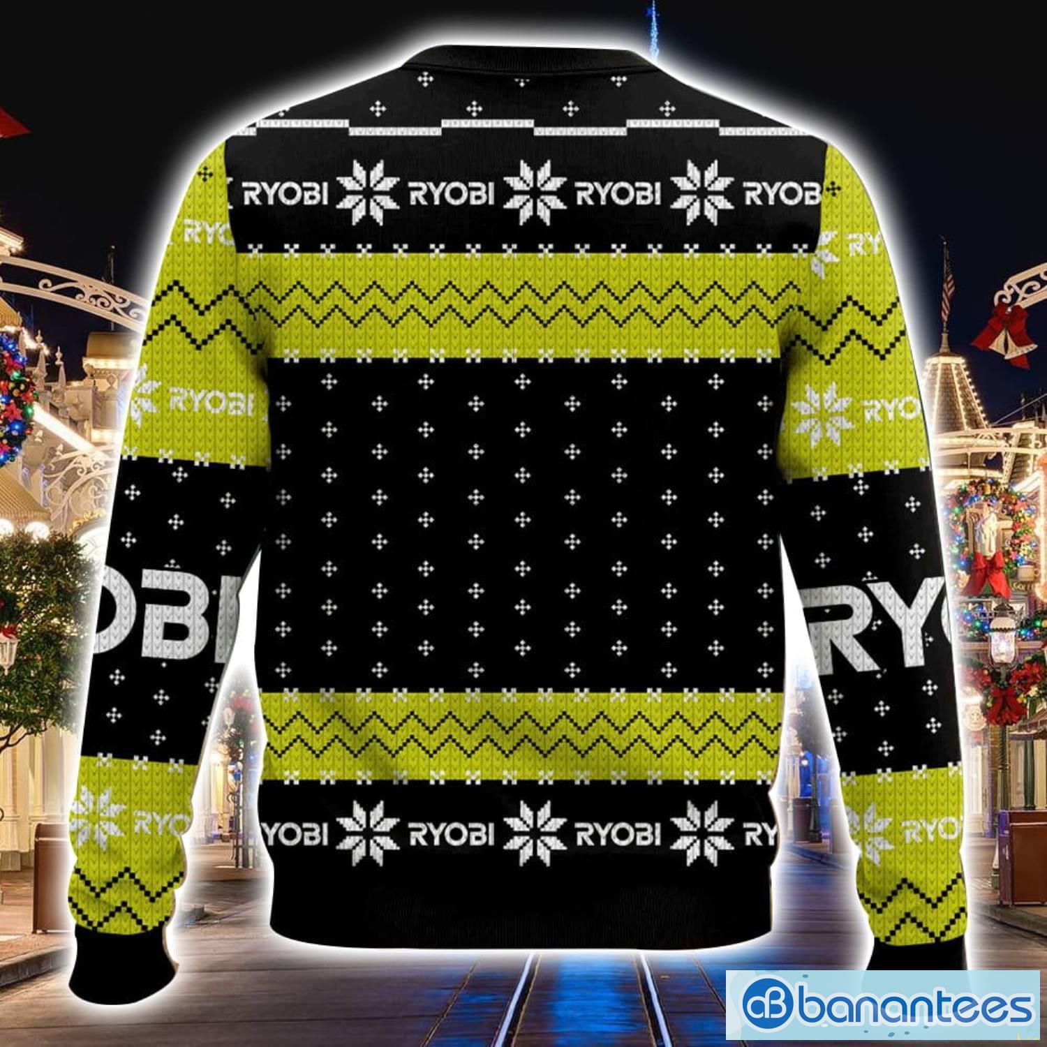 power tools ryobi ugly christmas sweater 3d all over printed sweater christmas gift 1 image Power Tools Ryobi Ugly Christmas Sweater 3D All Over Printed Sweater Christmas Gift Product Photo 2
