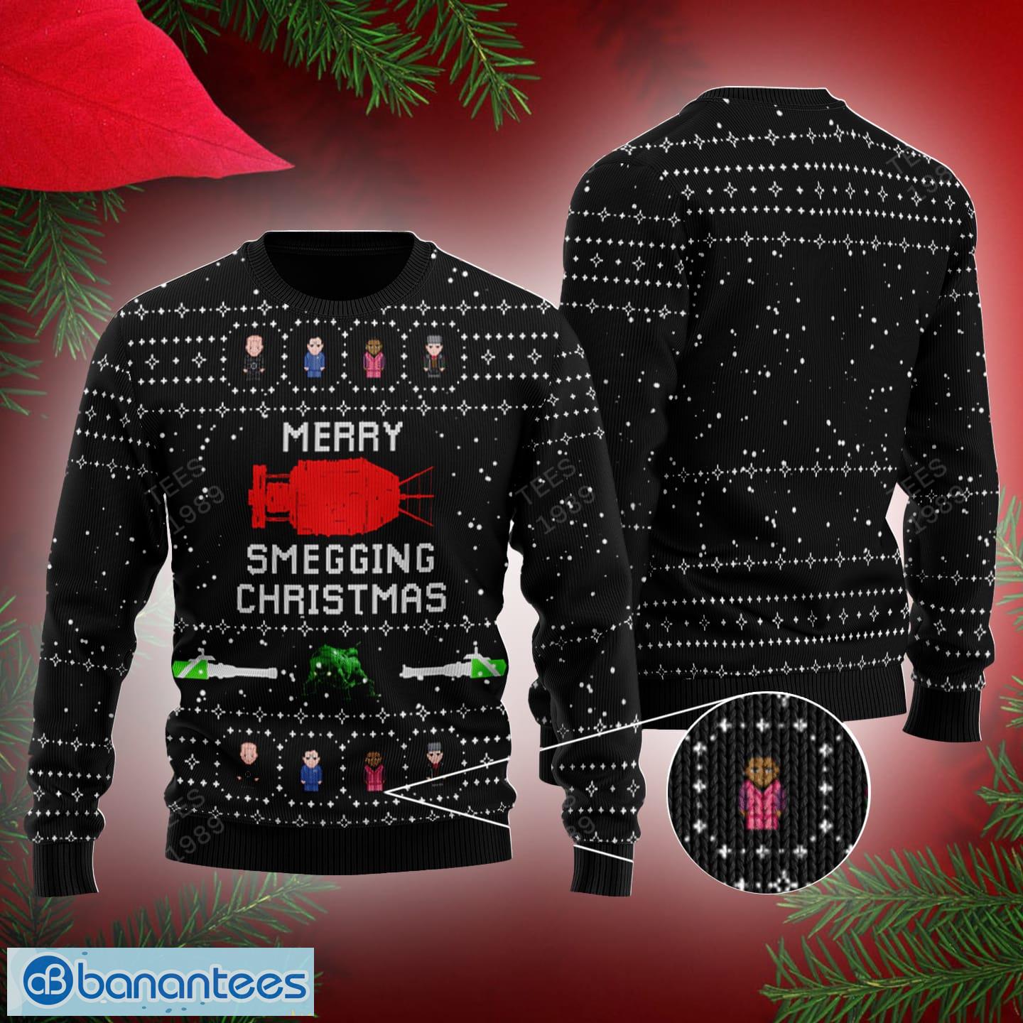 Red dwarf christmas on sale jumper